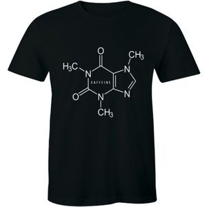 Caffeine Nerd Science Chemistry Formula T-shirt